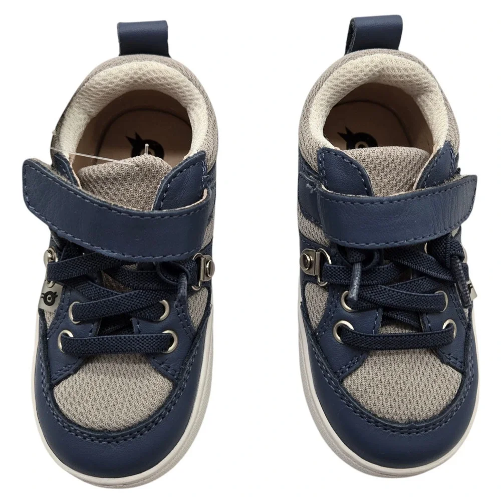 OLD SOLES Toddler Shoes US Size‎ 6 - EU Size 22 Leather & Mesh - NEW
